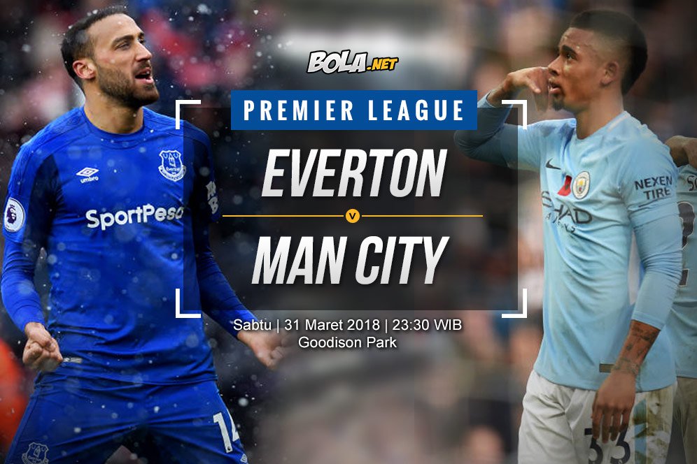 Data dan Fakta Premier League: Everton vs Manchester City Data dan Fakta Premier League: Everton vs Manchester City