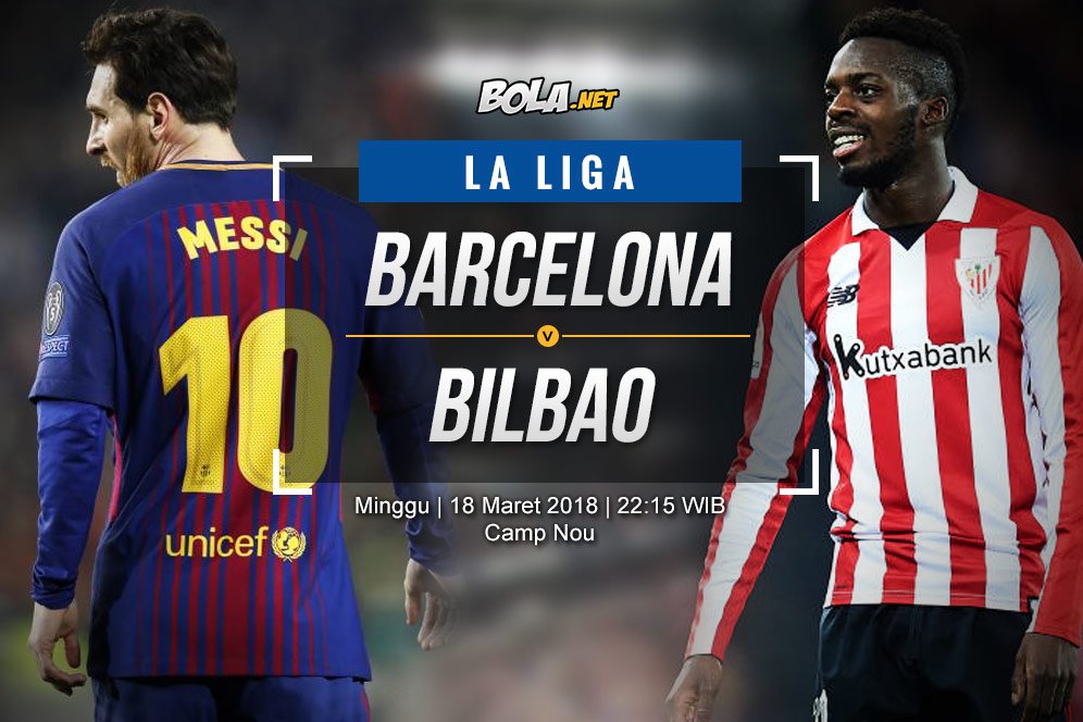 Data dan Fakta La Liga: Barcelona vs Athletic Bilbao