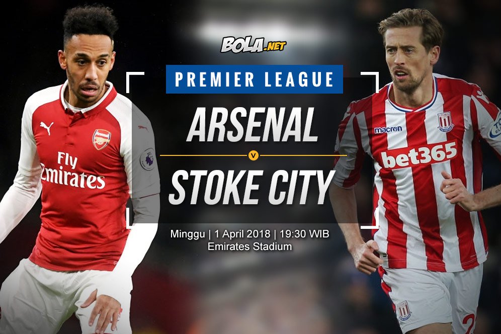 Data dan Fakta Premier League: Arsenal vs Stoke City