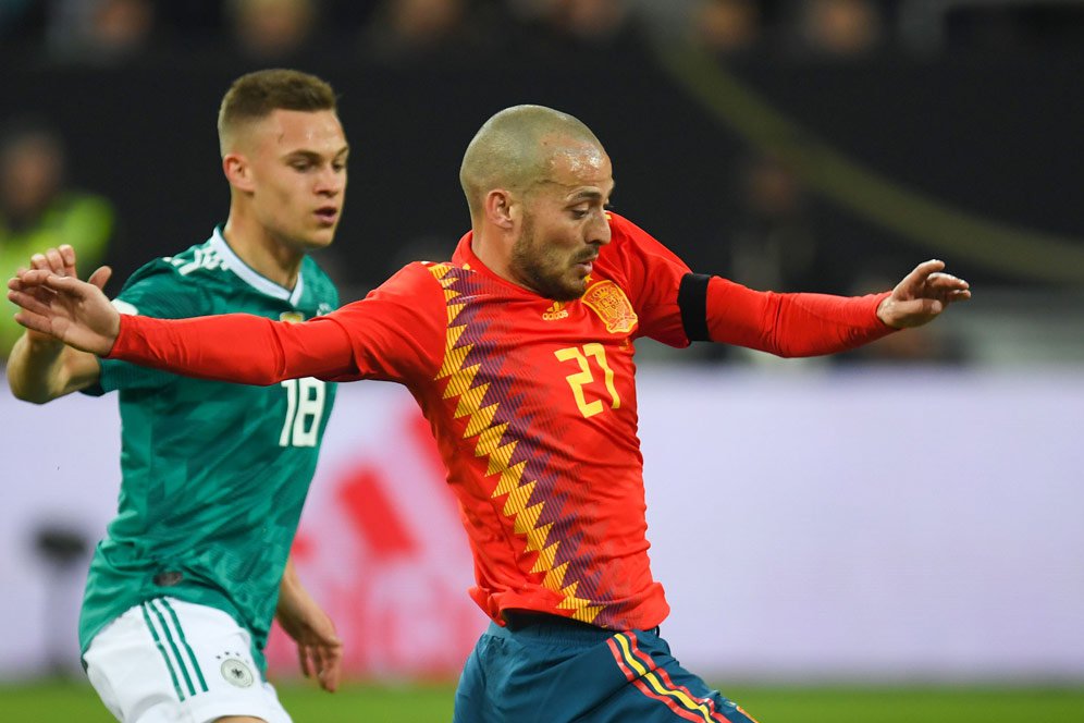 David Silva Tinggalkan Timnas Jelang Lawan Argentina