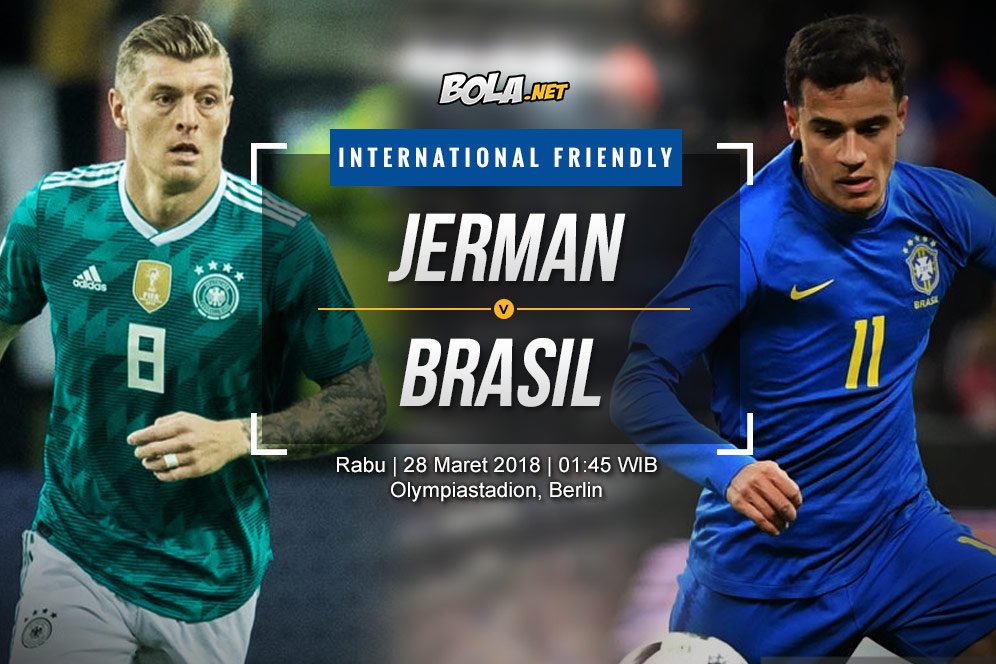 Prediksi Jerman vs Brasil 28 Maret 2018