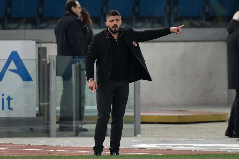 Gattuso Akui Milan Hampir Mustahil Masuk 4 Besar