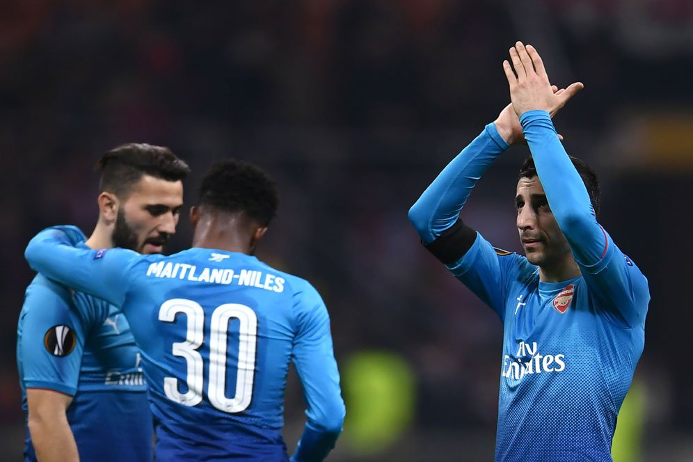 Bungkam San Siro, Mkhitaryan Berterima Kasih pada Fans Arsenal