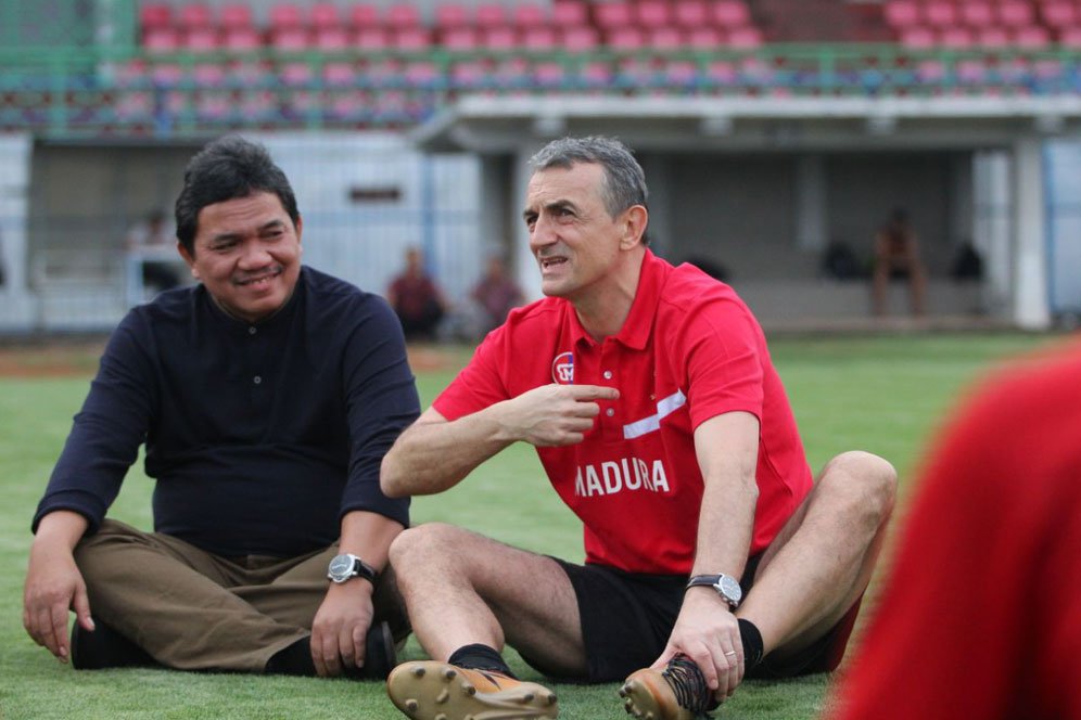 Milo Janjikan Perubahan di Tubuh Madura United