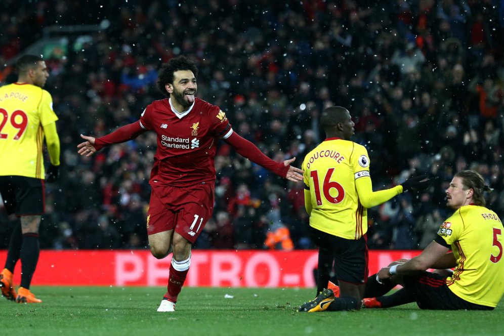 Klopp Puji Performa Spesial Salah Kontra Watford