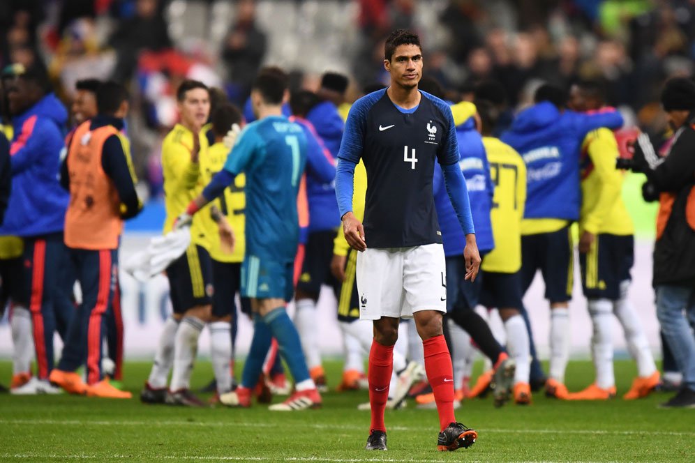 Prancis Dikalahkan Kolombia, Begini Penyesalan Varane Prancis Dikalahkan Kolombia, Begini Penyesalan Varane
