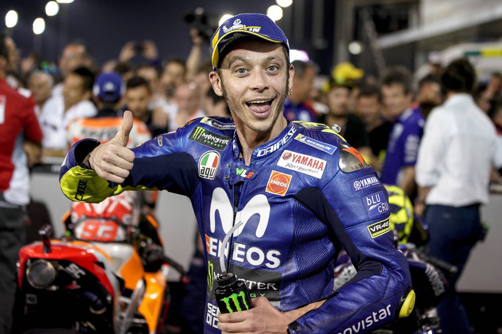 Yamaha: Podium Qatar 60% Berkat Usaha Keras Rossi