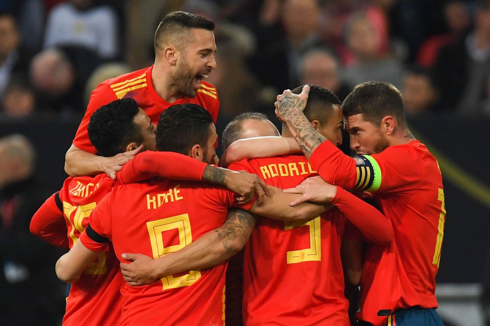 Profil Tim Piala Dunia 2018: Spanyol