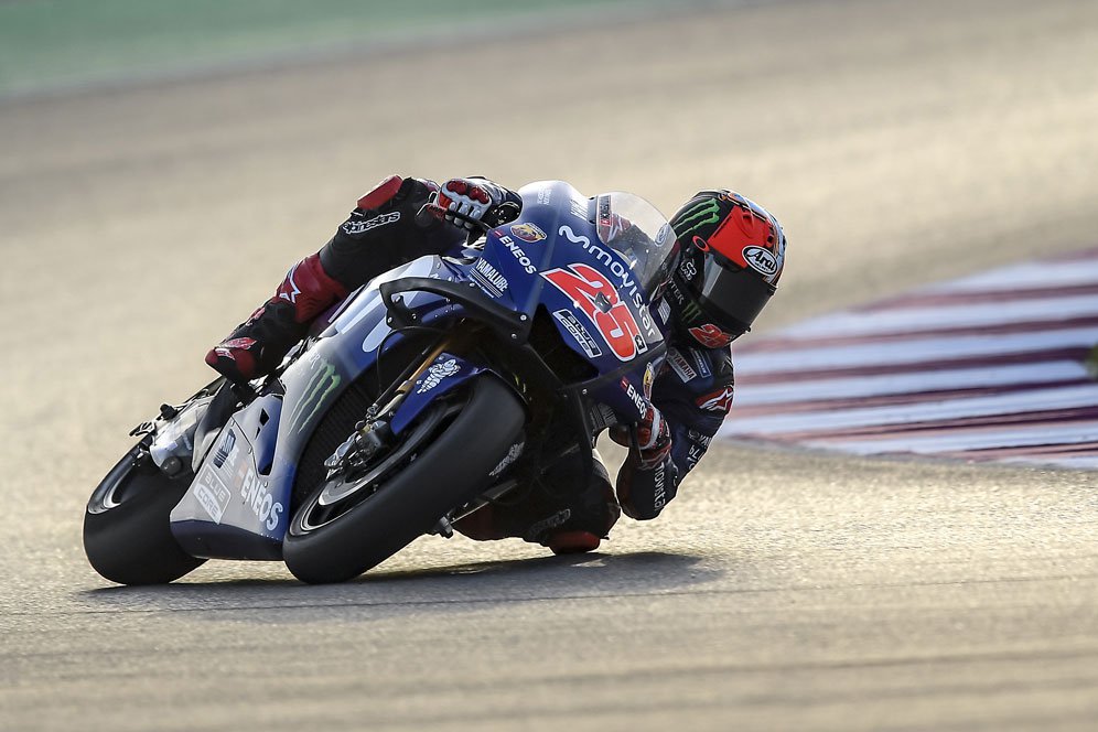 Vinales Pimpin Hari Pertama Uji Coba MotoGP Qatar