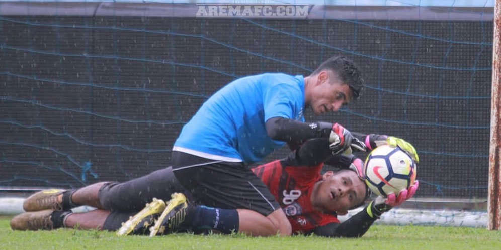 Ricardo Felipe Petakan Potensi Kiper Arema FC