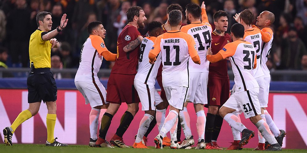 Video: Pemain Shakhtar Dorong Ballboy Roma Sampai Terlempar, Perkelahian Pun Pecah