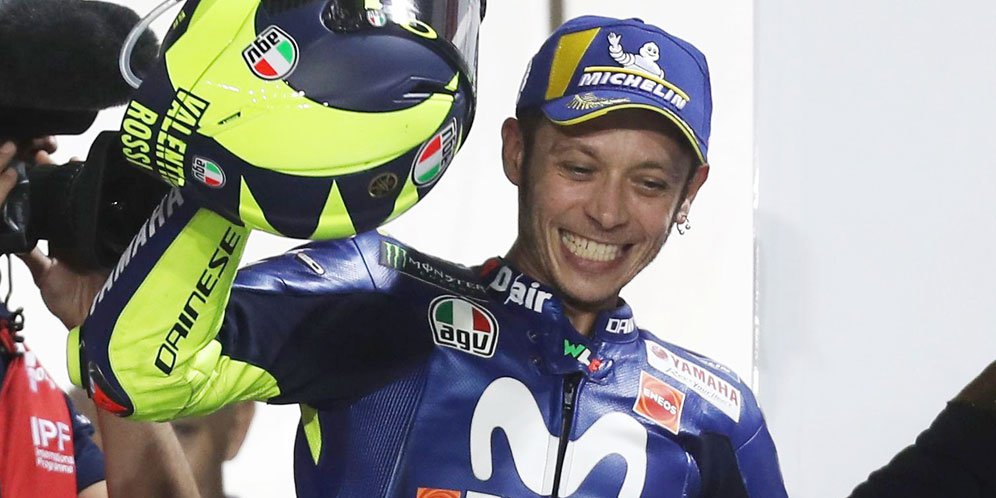 Valentino Rossi (c) AFP