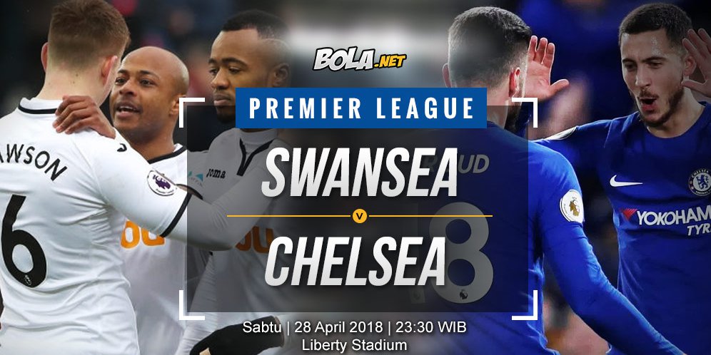 Data dan Fakta Premier League: Swansea City vs Chelsea