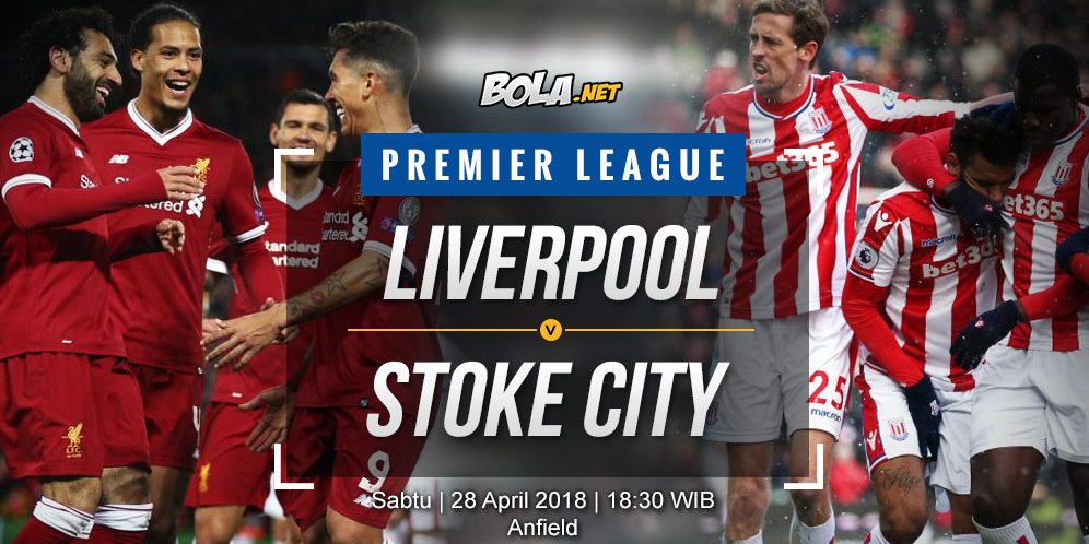 Data dan Fakta Premier League: Liverpool vs Stoke City