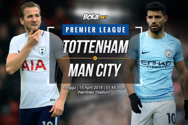 Data dan Fakta Premier League: Tottenham vs Manchester City