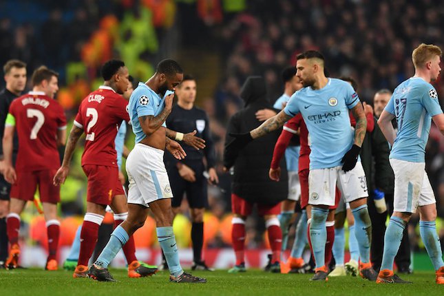 Gol Perdana Sterling ke Gawang Liverpool