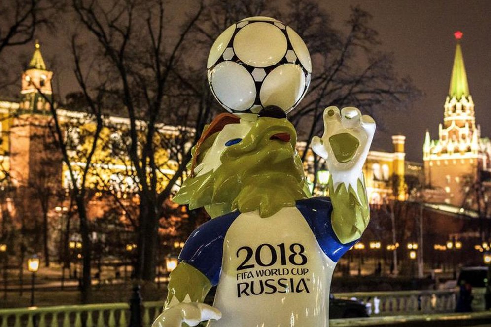 Zabivaka, Serigala Maskot Piala Dunia 2018