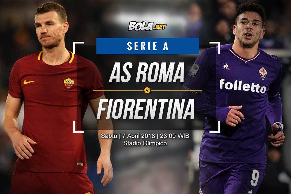 Data dan Fakta Serie A: AS Roma vs Fiorentina Data dan Fakta Serie A: AS Roma vs Fiorentina