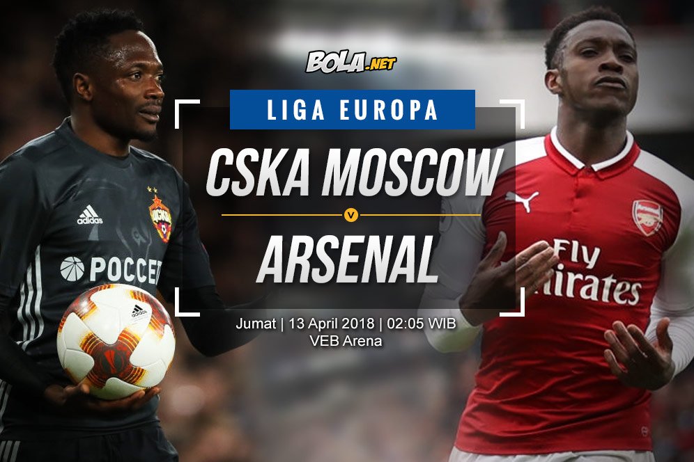 Prediksi CSKA Moscow vs Arsenal 13 April 2018