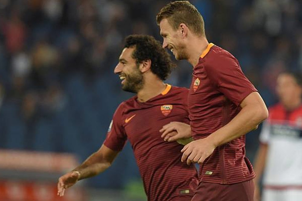 Harapan Dzeko Pada Salah Jelang Liverpool vs Roma