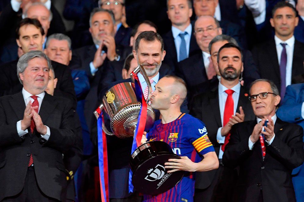 Barca Juara Copa del Rey, Iniesta: Malam yang Indah