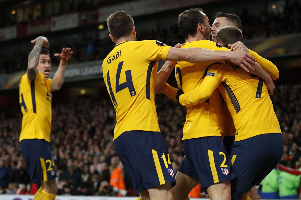 Highlights Liga Europa: Arsenal 1-1 Atletico Madrid Highlights Liga Europa: Arsenal 1-1 Atletico Madrid