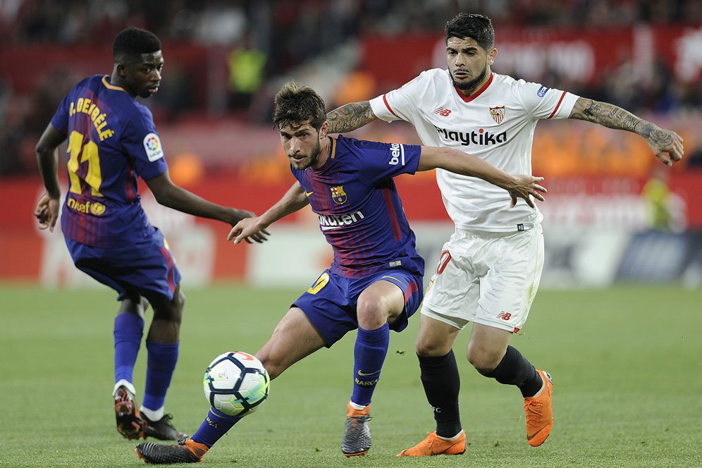 Highlights La Liga: Sevilla 2-2 Barcelona