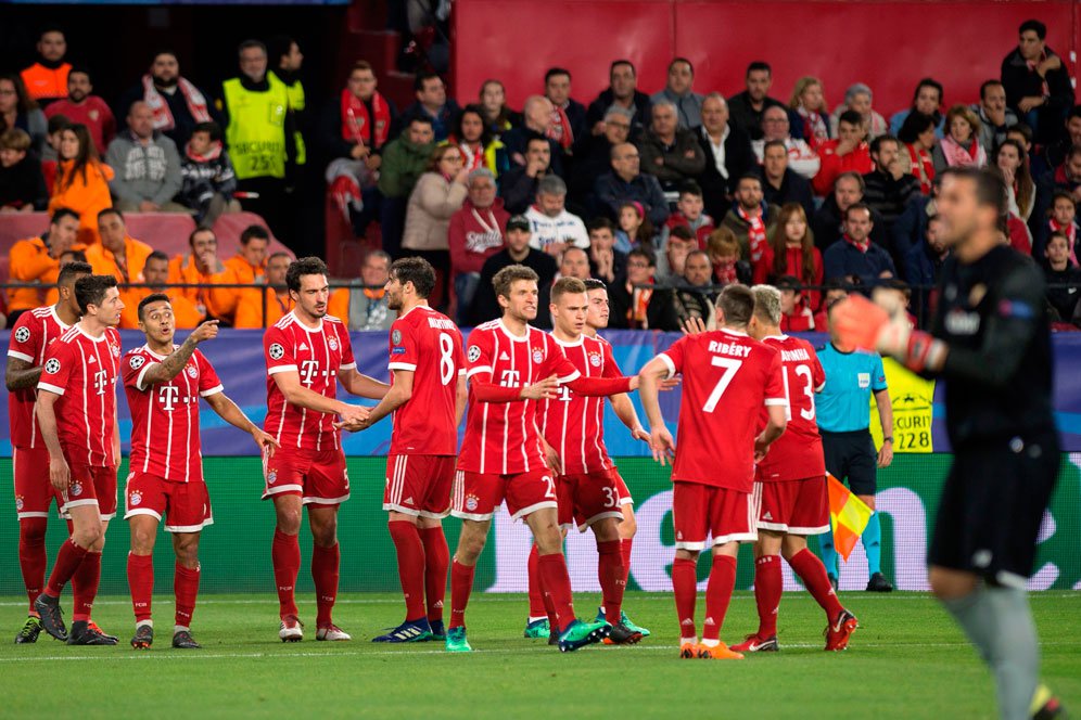 Hasil Pertandingan Sevilla vs Bayern Munchen: Skor 1-2