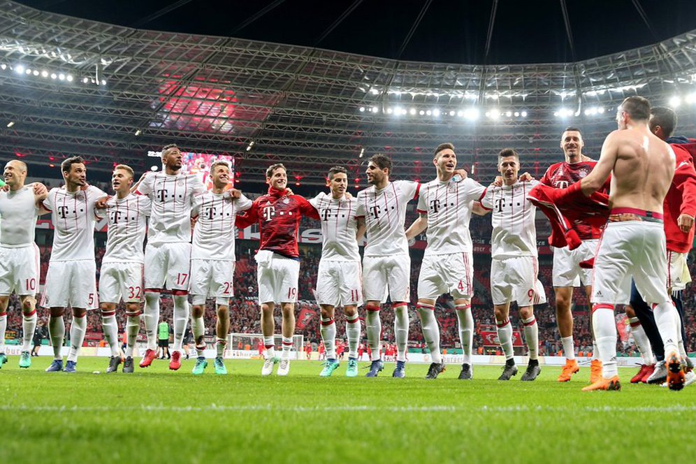 Leverkusen vs Bayern Munchen, Hattrick Muller Bawa Die Rotten ke Final