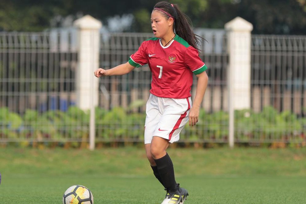 Dhanielle Daphne Bahagia Cetak Gol untuk Kemenangan Timnas Wanita Indonesia Dhanielle Daphne Bahagia Cetak Gol untuk Kemenangan Timnas Wanita Indonesia