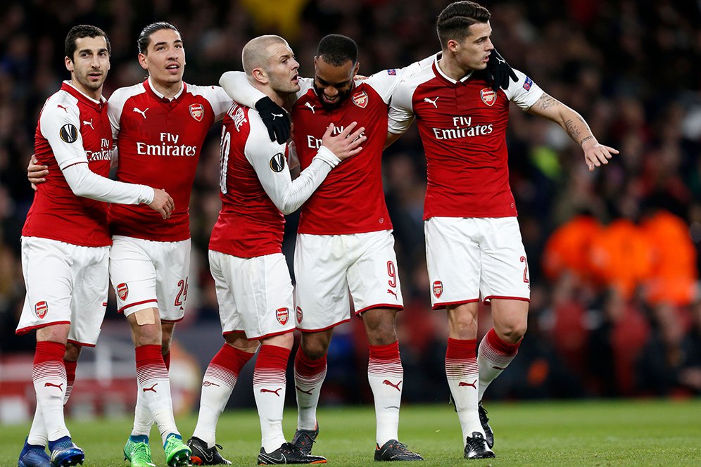 Highlights Liga Europa: Arsenal 4-1 CSKA Moscow