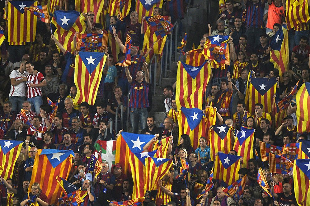 Dukung Catalan Merdeka, Fans Barca Diminta Pakai Baju Senyera