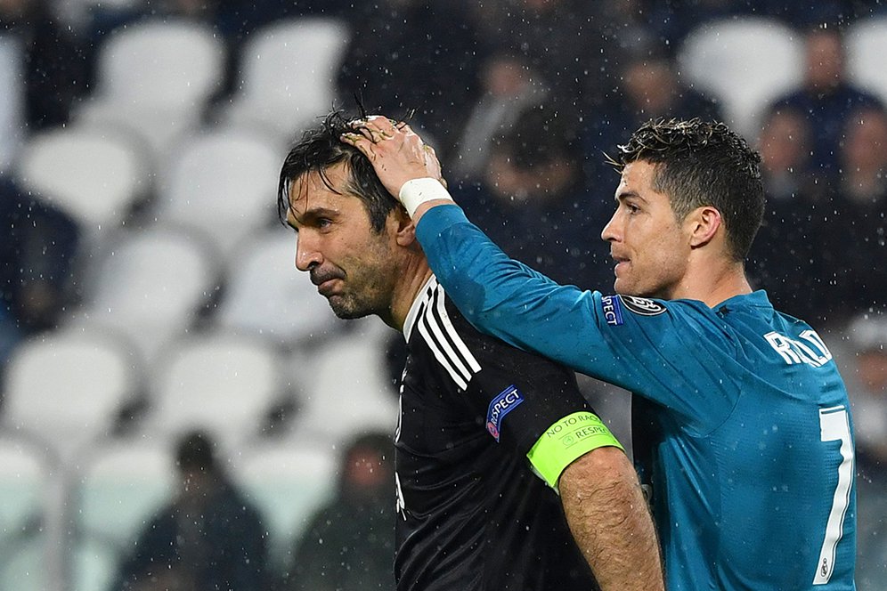 Tribut Berkelas Zidane Untuk Buffon