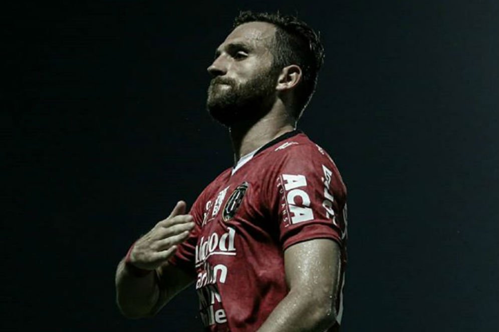 Ilija Spasojevic Dapat Perpanjangan Kontrak Tiga Tahun dari Bali United