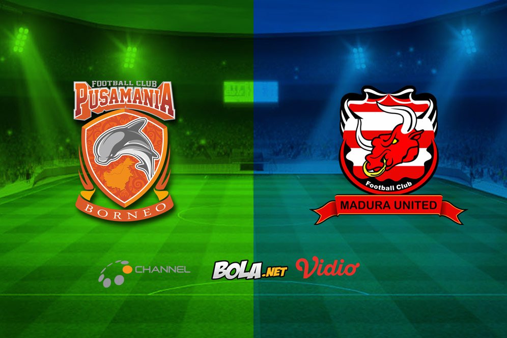 Saksikan Live Streaming Liga 1 di O Channel: Borneo FC vs Madura United