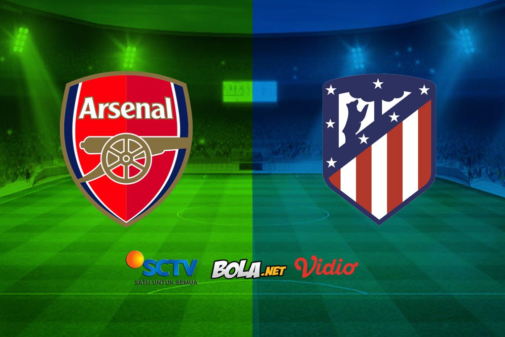 Saksikan Live Streaming Liga Europa di SCTV: Arsenal vs Atletico Madrid