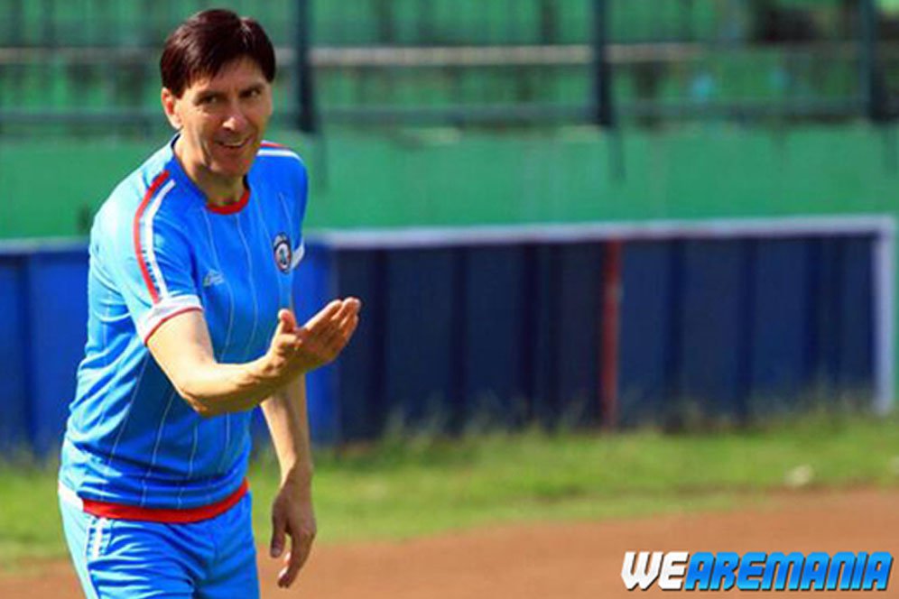 Pelatih Arema FC Sudah Takar Kekuatan Persela Lamongan