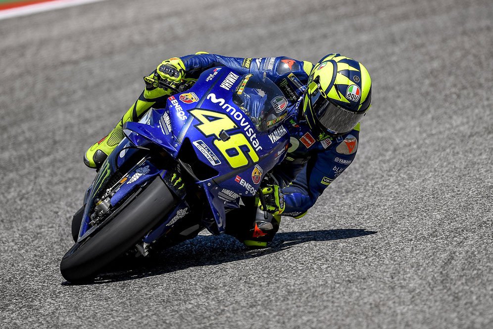 Hasil Latihan Ketiga MotoGP Ceko 2018: Rossi Tercepat