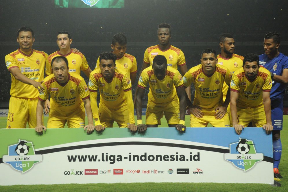 Sriwijaya FC Benamkan PSIS ke Dasar Klasemen Liga 1