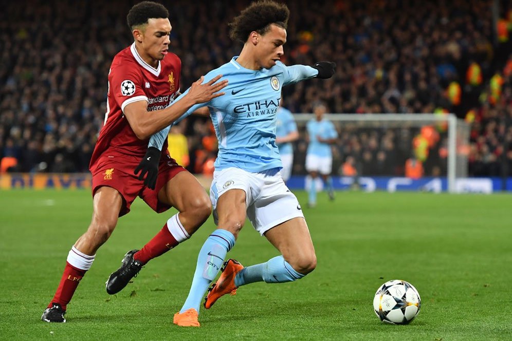 Leroy Sane Terpilih Sebagai Pemain Muda Terbaik di Inggris