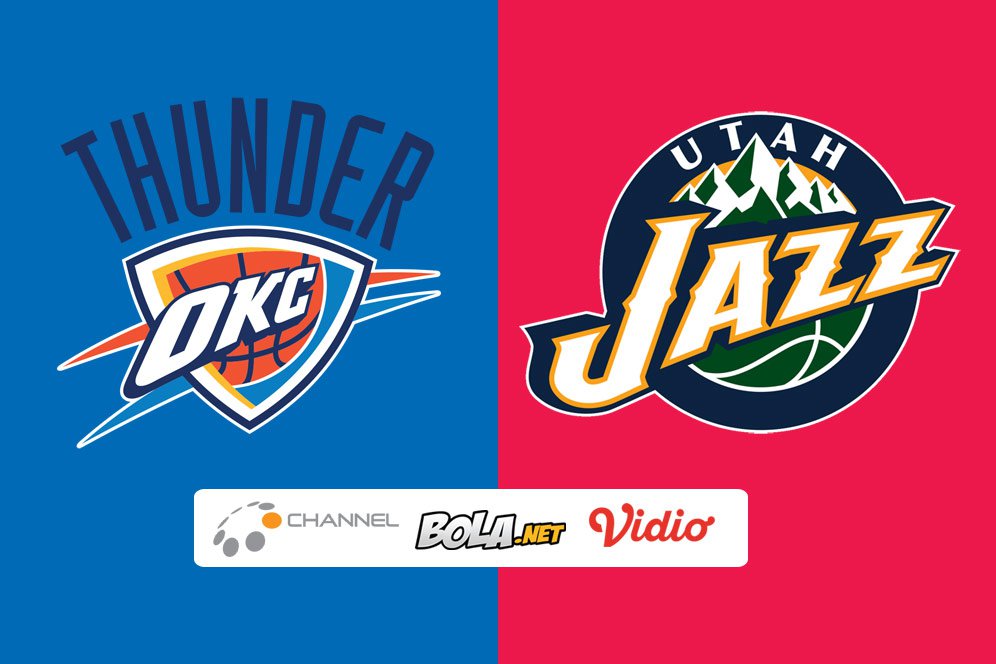 Saksikan Live Streaming Playoff NBA: Oklahoma City vs Utah Jazz