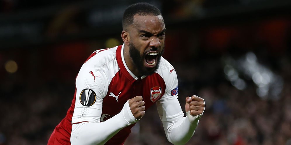 Lacazette Menyesal Tak Cetak Lebih Banyak Gol ke Gawang Chelsea