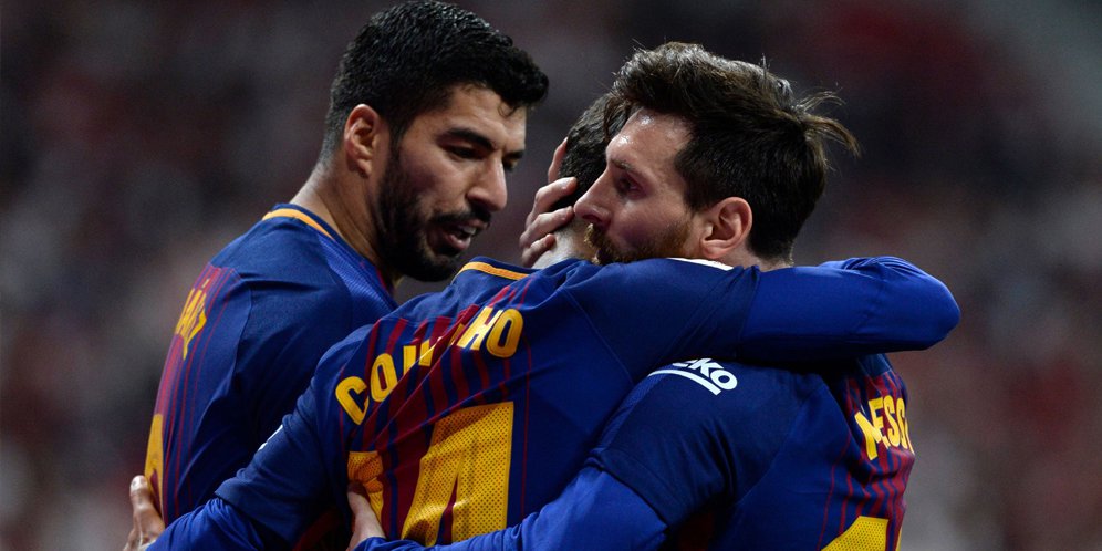 Antarkan Barca Juara, Suarez dan Messi Torehkan Rekor Baru