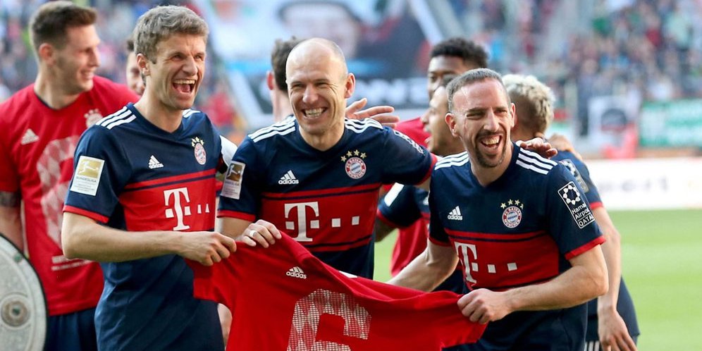 Franck Ribery dan Rekor Delapan Gelar Juara Bundesliga