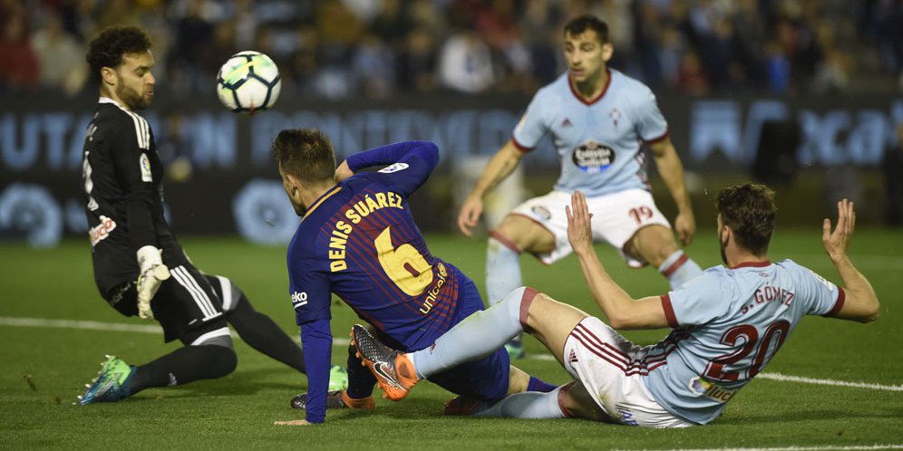 Suarez Akui Barca Beruntung Tak Kalah di Markas Celta