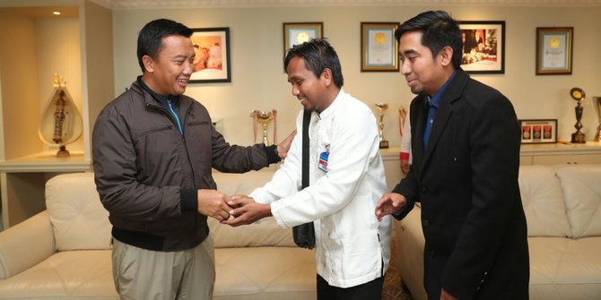 Kerennya Menpora saat Dipilih Jadi Penasihat Fosgama Kerennya Menpora saat Dipilih Jadi Penasihat Fosgama