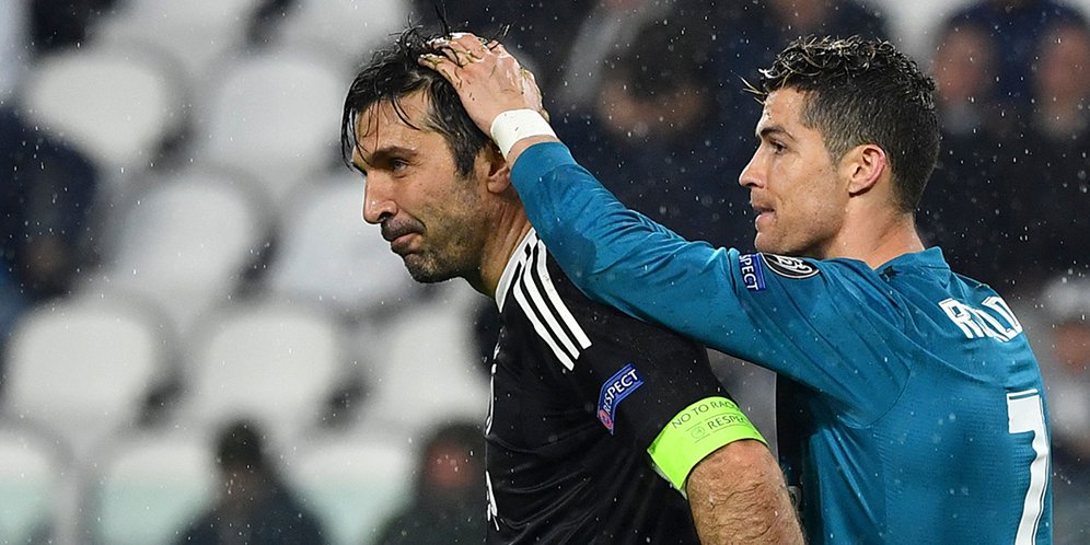 Buffon Ikut Senang Jika Juventus Boyong Ronaldo
