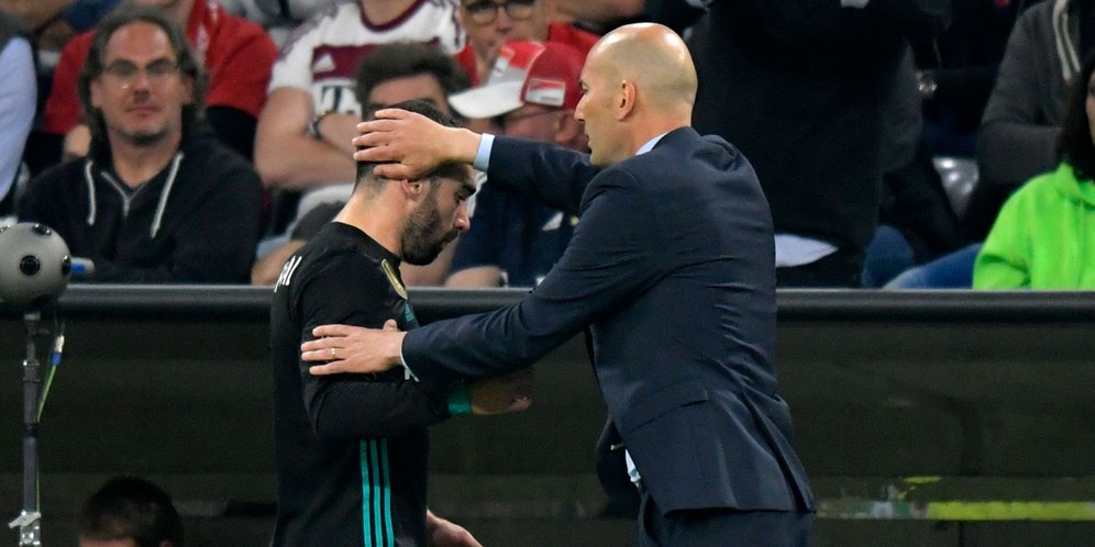 Zidane Ungkap Cedera Isco dan Carvajal