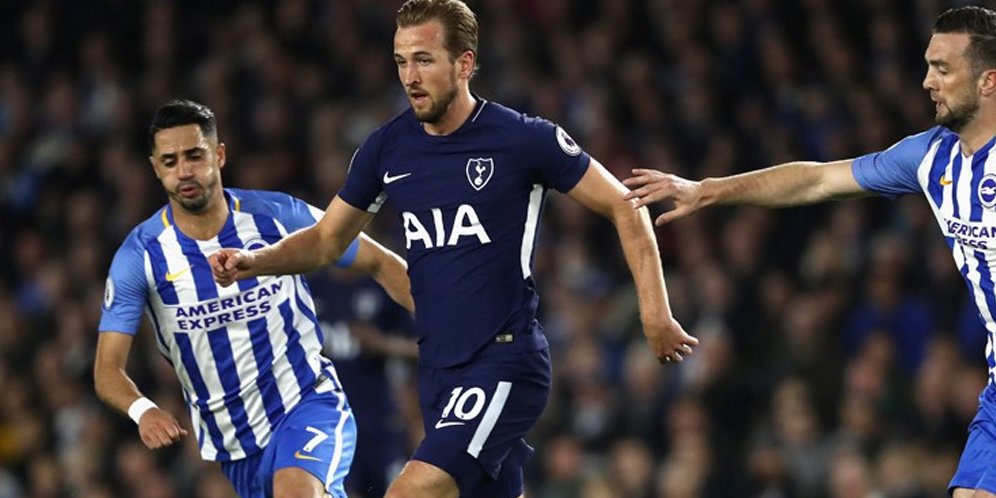 Brighton vs Tottenham, Gol Penalti Gagalkan Kemenangan Spurs