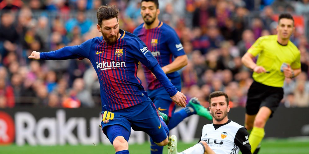 Hasil Pertandingan Barcelona vs Valencia: Skor 2-1